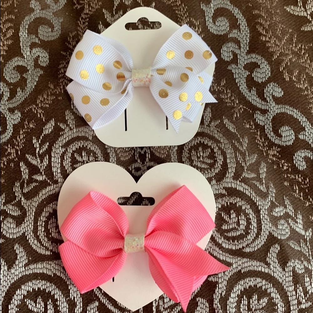 Hair bow display cards